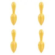 4PK Appetito Melamine Citrus Reamer Home Kitchen Cooking Yellow