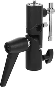 GAROZATION Metal Flash Lamp Holder Umbrella Clamp in Flash Bracket for Camera Mount