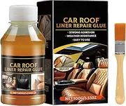 Headliner Glue - 100g Automotive Fabric Glue,Automotive Upholstery Repair for Inside Fabric, Strong Adhesive with Brush