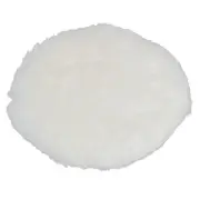 180mm Lambs Wool Polishing Bonnet Soft Final Buffing Mop Machine Polisher SIL18