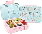 Simple Modern Disney Bento Lunch Box for Kids | BPA Free, Leakproof, Dishwasher Safe | Lunch Container for Girls, Toddlers | Porter Collection | 5 Compartments | Princess Royal Beauty