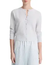 Vince Tipped Half Moon Cardigan