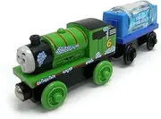 Thomas And Friends Wooden Railway - Percy And The Engine Wash Car