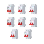 AC Circuit Breaker Solar 220-380V 2Pole Double MCB Mini 10-63 Amp