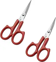 Compact Beauty Scissors Eyebrow Trimmer Mustache Grooming Nose Hair Trimming Beauty Tool
