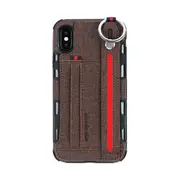 For Iphone Xs Max Cloth Texture + Tpu Shockproof Protective Case