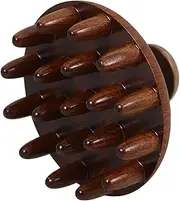 WATIIFUFU Shampoo Brush and Scalp Massager Ergonomic Wooden Hair Tool for Gentle Washing and Massaging Multifunctional Wide for Safe Hair Care and Relaxation