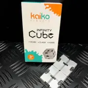 Kaiko - Silver Infinity Cube Fidget 108 grams - Silver Fidget Toy