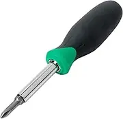 Amazon Brand - Denali 6-In-1 Multi-Bit Screwdriver/Nut Driver