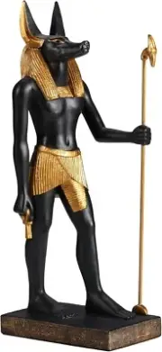 Polystone Anubis The Ancient Egyptian God Of The Dead Figurine