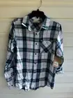 Magellan Outdoors women's long sleeve multi colored flannel Size Small NWT