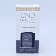 CND Shellac - Powerful Hematite - 0.25oz / 7.3ml