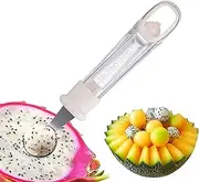 Fruit Scooper - Multi-Functional Watermelon Digger with - Dig Pulp Separator, Kitchen Gadget, Non-Slip Ice Cream Ball Spoon for Drop Cookies, Veggie Prep