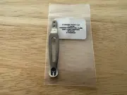 Steel Flame SF Spartan Clip for Rick Hinderer RHK (Stonewash on Titanium)