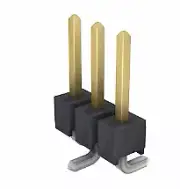 Pack of 4 M20-8770342R Connector Header Surface Mount 3 position 0.100" (2....
