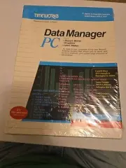Timeworks Data Manager PC dos database new in box 5.25"