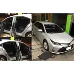 靜作 TOYOTA ALTIS 12代 靜化論 適用 (四門氣密) 全車隔音套組 汽車隔音條 芮卡 公司貨 降噪