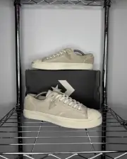 Women's 11.5US - Converse Faux Fur-Lined Leather 'Jack Purcell' 166512C