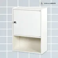 在飛比找樂天市場購物網優惠-單門塑鋼浴室吊櫃 防水塑鋼家具【米朵Miduo】
