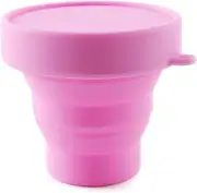 Collapsible Silicone Cup Foldable Sterilizing Cup for Menstrual Cup Moon Cup