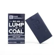 Duke Cannon Big Ass Lump of Coal Soap 10 oz Bergamot/Black Pepper Exfoliate Mens