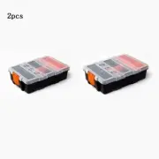 Tidy Solution Dual Pack of PP Sorting Boxes Perfect for Any Hobby or Task