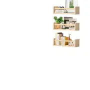 NNETM Chic Hanging Book Shelf: Elevate Your Book Display