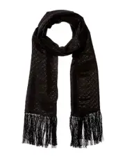 Givenchy Logo Evening Silk-Blend Scarf