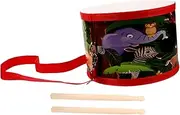 ibasenice Early Education Snare Drum Set for Boys and Girls Musical Toy Drum Sticks for Boys and Girls Percussion Toy Develops Hearing Coordination