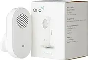 Arlo AC2001-100UKS Chime 2 Certified Accessories, Audible Alerts, Built-in Siren, Customisable Melody, Connect Direct to Wi-Fi, Designed Wireless Video Doorbell & Compatible with Camera Kits