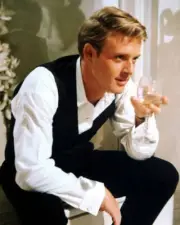 Robert Redford as Jay Gatsby in the drama film The Great Gatsby ba- Old Photo