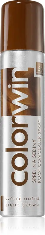 Colorwin Instant Corrector Spray For Regrowth Light Brown Color 75 Ml