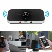 Bluetooth Transmitter Receiver Long Range For TV Home Car Stereo Audio Adapter