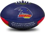 AFL Adelaide Crows Song Football, Size 2