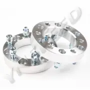 2PCS 6x139mm / 6x5.5" Wheel Spacers Adapter 12x1.5 Studs 1.25" Thick 108mm Bore
