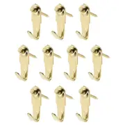 Picture Hangers, Photo Frame Hanging Hooks Kit with Nails, Holds 20 lbs, 50 Pcs