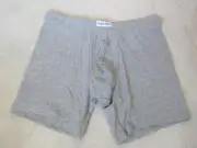 NEW Calvin Klein PURE Cotton Stretch BOXER BRIEF MENS S Heather Grey NB3263