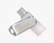 SanDisk SDDDC4 1TB, Metal, USB 3.2 Gen 1 Type C reversible connector, Swivel Des