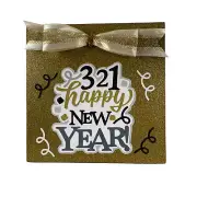 AGD New Years Decor - Countdown 3 2 1 New Years Eve Easel Display