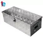 30" x 13" x 10" Aluminum Truck Tool Box for Camper Pickup Flatbed RV Truck Bed