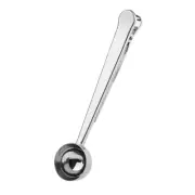 Coffee Scoop Clip - Stainless Steel Tablespoon Measure Spoon with Clip - Coff...