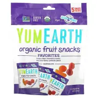 在飛比找iHerb優惠-[iHerb] YumEarth 有機水果零食，5 包，每包