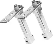 2Pcs Automatic Door Closer Zinc Alloy Freezer Hinge Replacement Precision Positioning Compatible Refrigerator Door Parts Hinges