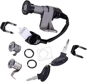 Ignition Key Switches for GY6 4STROKE 50-150cc Universal Motorcycle Motorbike Ignition Key Switch Lock Set Accessories Ignition Barrel Key Switch