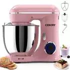 3-IN-1 Stand Mixer 6.5 QT Tilt-Head 10-Speed Cebory Food Mixer Electric Whisk