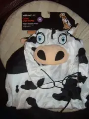 BLACK/WHITE COW COSTUME~FOR DOGS~NWT~ SIZE M~20-50# DOG~BEAGLE~STANDARD POODLE++