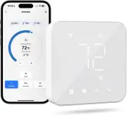 Smart Thermostat for Home, Wifi Thermostat Works with Matter, Alexa, Apple Home,