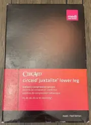 CircAid Juxtalite hd Lower Leg System, Easy Adjustable Compression, Long/Large