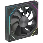 12cm Case Cooler Fan with Lighting Effect Quiet Cooling Fan for PC Computer Case