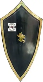 Medieval Knight Heater Shield Cosplay Battle Ready Warrior Metal Shield Replica